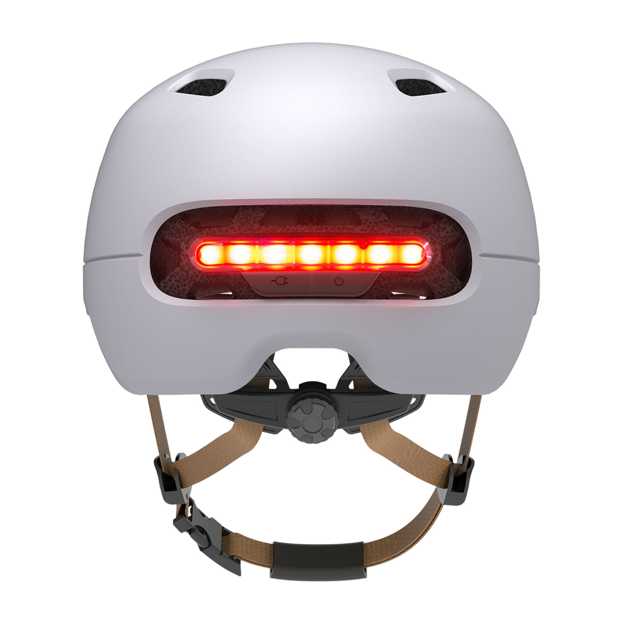 Livall L23 Casco da ciclismo giallo con visiera protettiva