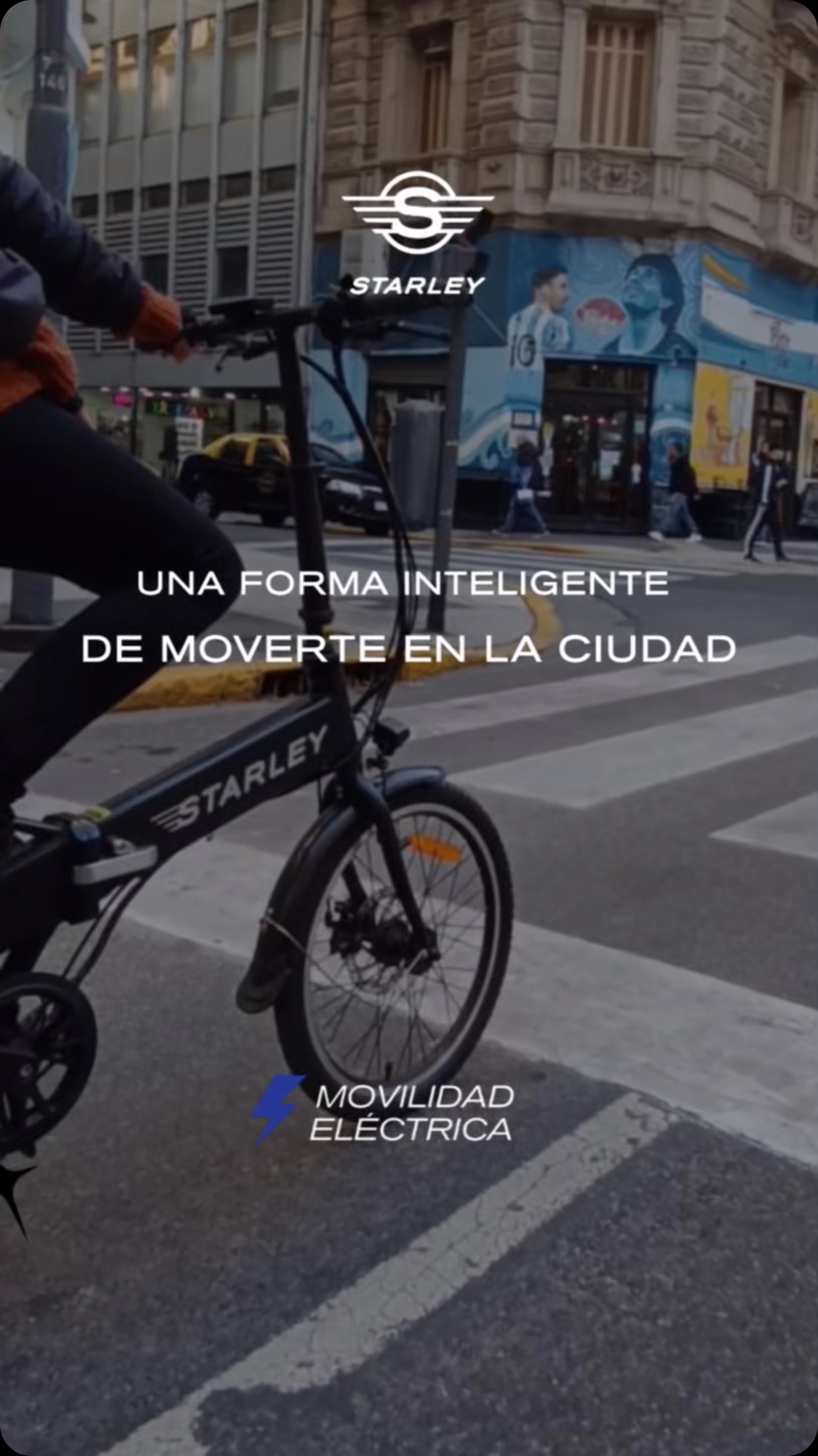 Moverse con una bici eléctrica es mucho más que una tendencia.

Es una forma de vida que te permite evitar el tránsito, reducir el gasto en transporte, hacer ejercicio sin transpirar, y disfrutar la ciudad con otros ojos.
Menos estrés. Más tiempo para vos.

Y lo mejor: ¡la podés probar gratis!

🚲 Coordiná tu test ride sin cargo y descubrí qué modelo va con vos.

📩 Escribinos por DM o ingresá a www.starley.com.ar

#bicicletaeléctrica #movilidadinteligente #movilidadsustentable #ebikeargentina #testride #biciurbana  #Starley #bicicletaseléctricas #ciudadenbici
