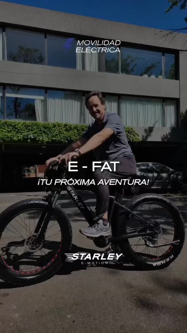 ¿Buscás una bicicleta eléctrica con componentes de calidad y lista para cualquier camino? 😃🙌

La 𝙎𝙏𝘼𝙍𝙇𝙀𝙔 𝙀-𝙁𝘼𝙏⚡️ combina cubiertas anchas Kenda 4.0 con un motor de 350W de potencia, pensada para moverte con confianza en ciudad, arena o montaña.

👉🏻 Tiene 5 niveles de asistencia al pedaleo, autonomía ideal para tus recorridos diarios, luces integradas y puerto USB para cargar tu celu mientras pedaleás.

Una bici cómoda, diseñada con cuadro de aluminio y batería extraíble. Y lo mejor: te brindamos servicio posventa, repuestos originales y garantía de 6 meses (eléctrica) + 12 meses (mecánica) para pedalear con total tranquilidad.

𝙀-𝙁𝘼𝙏⚡️: la bici eléctrica todoterreno que te acompaña donde quieras.
.
.
.
.
.
#bicicletaselectricas #bicicletafat 
#efat  #bicicletaselectricasargentina
#fatbike #bicielectrica #movilidadelectrica #Starley