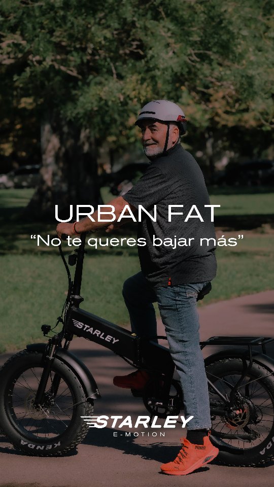 🚲⚡ Nada habla mejor de una bicicleta eléctrica que la experiencia de quien ya la usa.

Mirá el testimonio de uno de nuestros clientes y descubrí por qué cada vez más personas eligen moverse con Starley E-Motion⚡.

¡Sentí la diferencia antes de decidir!

📍 Te invitamos a realizar un Test Ride. 

Elegí el día y el horario que te quede más cómodo y viví la experiencia de la movilidad eléctrica.

💬 Comentá Test Ride y coordinamos una prueba por MD 😃🙌
.
.
.
.
.
#UrbanFat #clientefeliz #Starley #Argenrina #movilidadelectrica